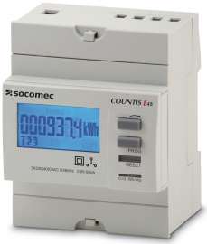 Socomec COUNTIS E43 3 Phase Dual Tariff Energy Meter 5A CT Connected with Modbus RS485 (4850-3065)
