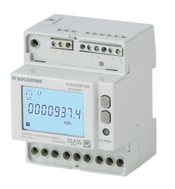 Socomec COUNTIS E45 3 Phase Dual Tariff MID Energy Meter 5A CT Connected with M-Bus (4850-3067)