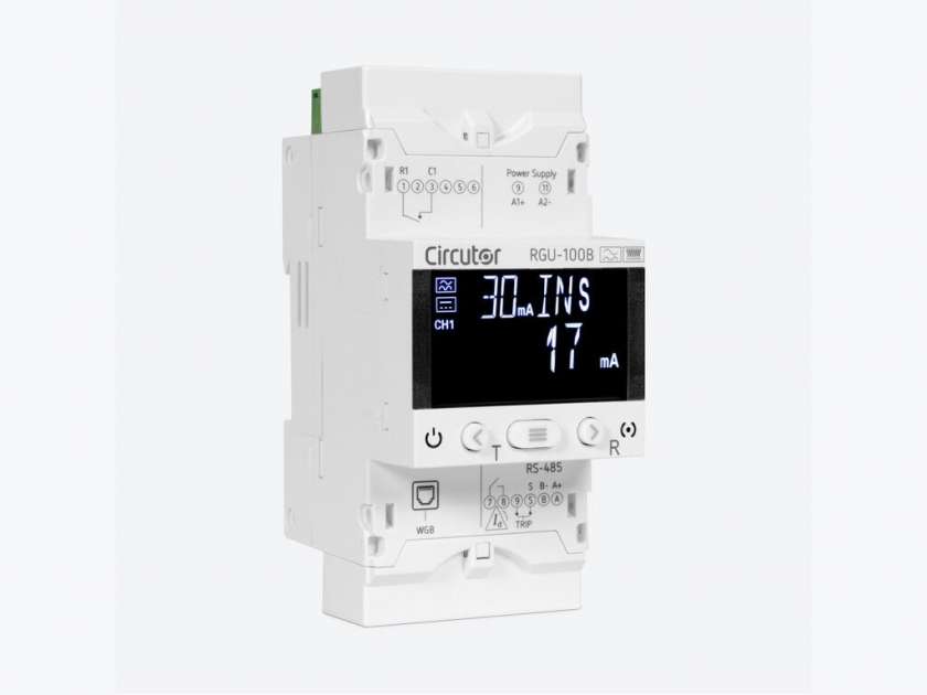 Circutor Rgf Circutor RGU-100B Earth Leakage monitoring relay, type B (P11961 ...