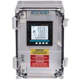 Accuenergy AcuPanel 9104X-II-5A-P1-WEB2 Pre-Wired Panel Configured with Accuvim II Meter