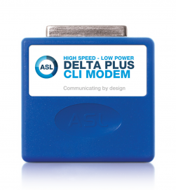 ASL V32BIS Delta Plus CLI (LAN) 304 Modem via Telephone Network