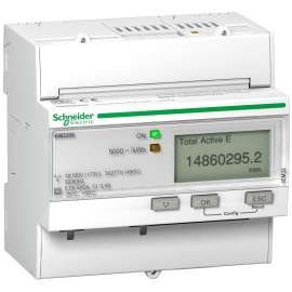 Schneider A9MEM3200 3-Phase CT Connected DIN Energy Meter
