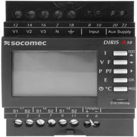 Socomec DIRIS A-10 Multi-Function Electricity Meter with Modbus RS485 (4825-0401)