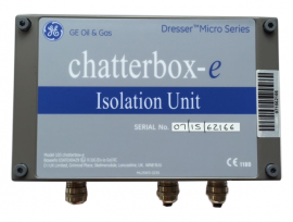 GE Oil and Gas Chatterbox-e Pulse Isolation Unit with Volt-Free Contact Closure