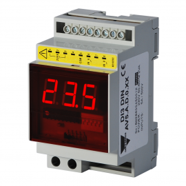 Carlo Gavazzi DI3-DIN AV5 AC Ammeter or Voltmeter