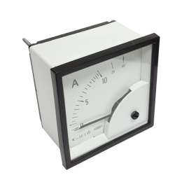 Hobut AC Ammeter Ranges (Moving Iron 90 Degrees Short Scale)