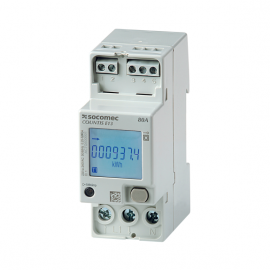 Socomec COUNTIS E15 80A Direct Connected Single Phase Dual-Tariff Energy Meter with M-Bus (4850-3045)