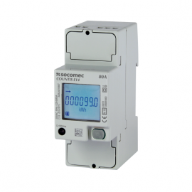 Socomec COUNTIS E17 80A Direct Connected Single Phase Dual-Tariff Energy Meter with Ethernet Modbus TCP (4850-3047)