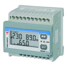 Carlo Gavazzi EM210-72V 0.333V Panel or DIN Rail Meter with Pulse Output (EM210-72DMV5.3.X.O.XX)