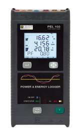 Chauvin Arnoux PEL103 Power and Energy Logger with 3 x MA193 Current Clamps (P01157151)