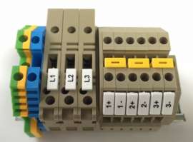 Camax Bespoke 3-Phase Terminal Rail Assembly