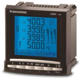Socomec DIRIS A60 Multi-Function 3 Phase Electricity Meter DIN 96 (4825-0207)