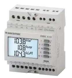 Socomec DIRIS A-10 Multi-Function Electricity Meter (4825-0400)