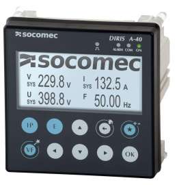 Socomec DIRIS A-40 Multi-Function Modbus Meter (4825-0500)