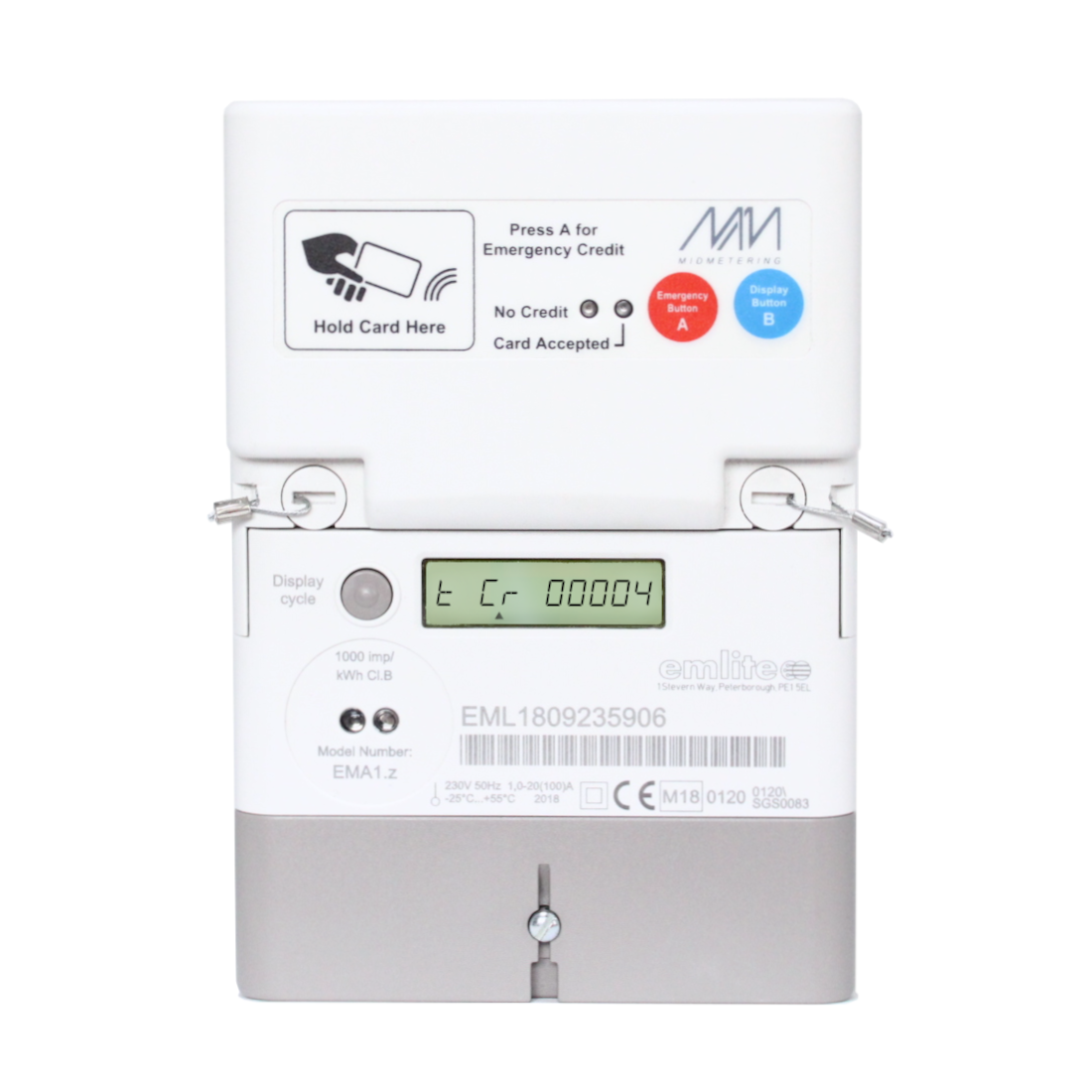 RFID METER CARDS Emlite Smart Meter Electricity Cards £20 Value Only £8 